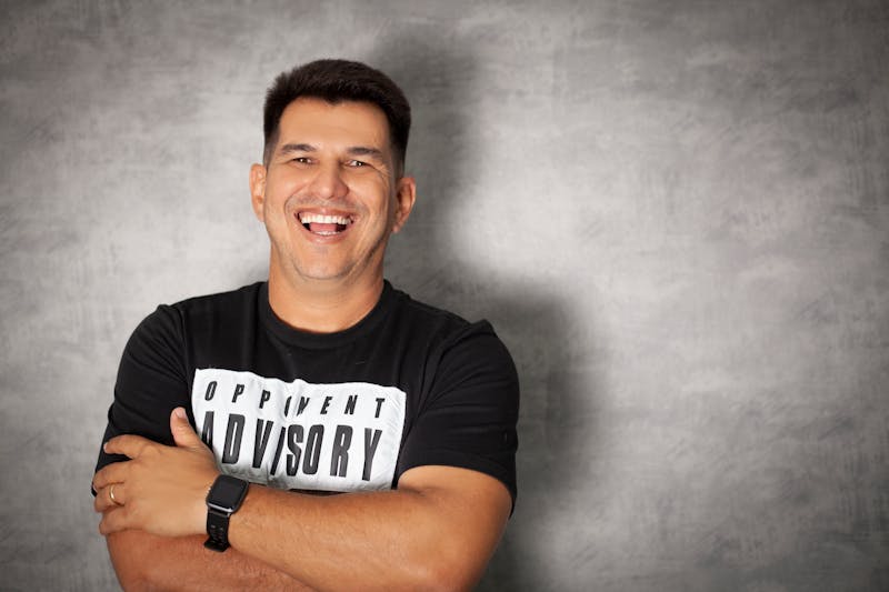 Portrait of Sandra M., Imos Pizza franchise owner